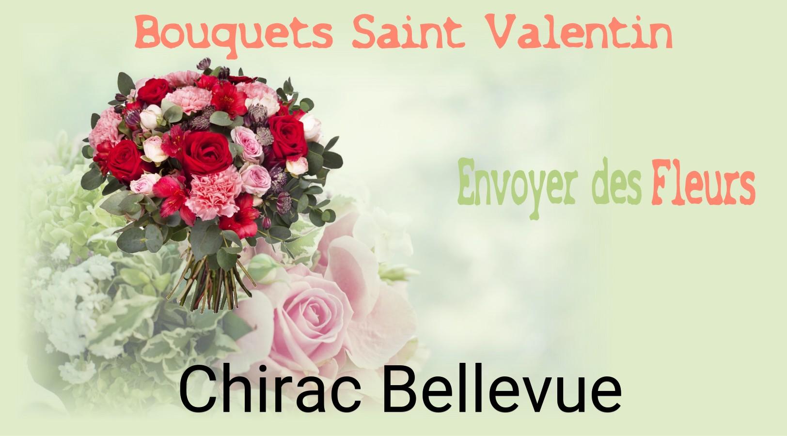 Roses de Saint-Valentin livrées à Chirac-Bellevue